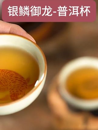 为什么茶杯中的鱼,活过来了? 这一现象并非魔法,而是光学与心理学的结合:光线折射放大了图案的变形,液体流动使变形持续变化,视觉暂留将其连贯成“动画”,而设计巧思与心理联想进一步强化了生动感。#茶具 #主人杯 #茶器之美 #陶瓷 #喝茶