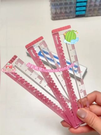 卡西米尔防断耐磨直尺环保直尺清晰大刻度画图几何绘图学生#防断耐磨 #直尺 #尺子 #刻度 #学习用品