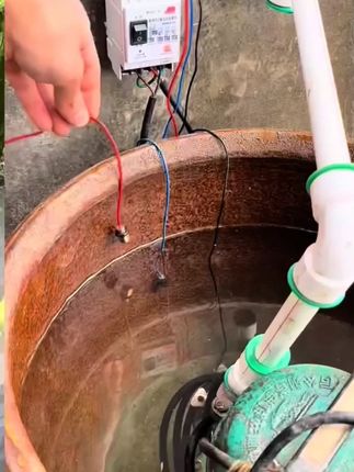 水塔抽水位全自动控制器水泵液位继电器直流12 24v浮球开关 #控制器 #水位控制器 #全自动 #快速感应 #水泵液位继电器