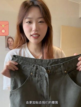 秋季必备!女生美式复古高腰直筒显瘦拖地牛仔裤 #美式复古裤 #显瘦拖地裤 #女款工装裤 #秋季牛仔裤 #高腰直筒裤