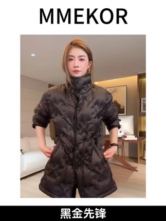 黑金先锋羽绒服,保暖舒适,百搭时尚,谁穿谁好看,2025新款秋款摩登街头时髦上衣#品质女装 #羽绒服 #高级穿搭 #反季特卖 #秋冬穿搭