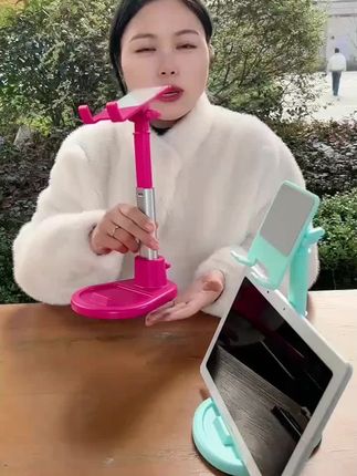 手机支架桌面升降懒人追剧直播神器多功能拍照支撑架平板支架#手机支架 #多功能支架 #追剧神器 #直播好物 #平板支架
