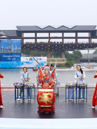 链接沪上文化,弘扬赛艇精神!距 #2025世界赛艇锦标赛 仅剩1天!开幕式彩排圆满收官,所有终极悬念,9月21日与小体一起见证!
