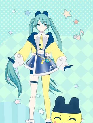 初音未来和电子宠物一起试跳了「ワーワーワールド(哇哇世界)」#プロセカ#初音ミク#tamagotchi