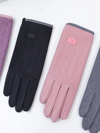 冬季手套女加绒加厚户外骑行防风防寒触屏手套保暖搭子  #手套 #手套推荐  #防风手套 #加厚手套 #骑行手套