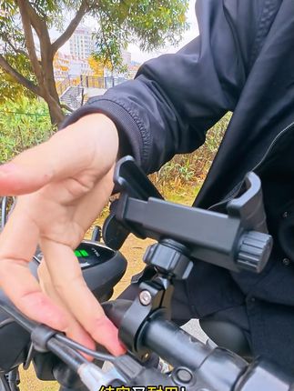 Kewig凯威格M29手机支架,外卖骑手电动车实用好物! #后视镜安装 #后视镜支架 #铝合金支架 #铝合金底座支架 #凯威格支架