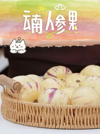 【小荷鲜】云南人参果3斤/5斤单果80-120g#美食推荐 #云南人参果 #人参果 #小荷鲜 #水果
