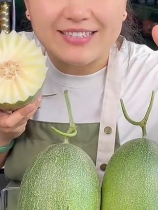 第一次吃到有酸奶味的甜瓜,真的很不差 #酸奶甜瓜 #甜瓜 #酸奶甜瓜 #在抖音入手的好东西 #无限回购的宝藏单品