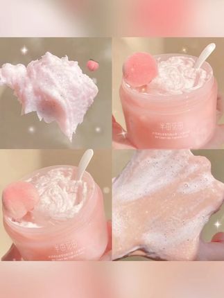 半亩花田冰淇淋香氛磨砂膏200g 淡雅清香温和清洁去角质丝滑嫩肤 #磨砂膏推荐 #半亩花田好物 #香氛护肤 #清洁嫩肤 #身体护理