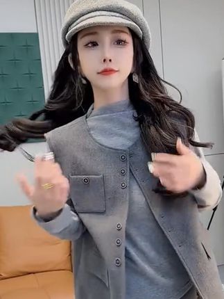 #高级感穿搭 #休闲减龄穿搭 #简约穿搭 #显瘦穿搭 #套装 2025秋季新款时尚显瘦气质网红高档套装女高级百搭宽松大码三件套