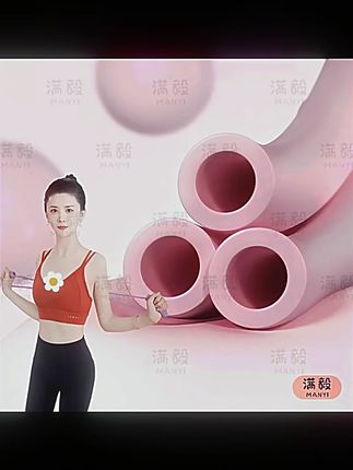 满毅加粗高品质8字拉力器瑜伽训练器拉力绳背部拉伸器开肩美背瘦 #科学运动 #居家锻炼 #好物推荐