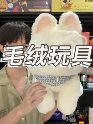 #毛绒公仔 #毛绒玩具 #也太可爱了吧#西高地玩偶