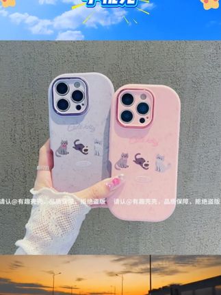 金属小胖妹适用苹果16/iPhone/华为荣耀/VIVO/O #手机壳 #壁纸 #3c好物推荐
