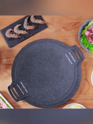 狂鲨 卡式炉烤肉盘韩式电磁炉烧烤盘户外麦饭石不粘锅煎家用便捷#卡式炉烤肉盘 #韩式烧烤 #麦饭石不粘锅 #户外家用 #便捷厨房好物