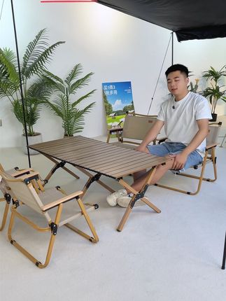 90%的露营人都喜欢这一套户外桌椅套装 #户外装备 #露营装备 #好物推荐🔥