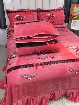 秋冬双面绒被套,工厂直发 #家纺床上用品 #面料柔软舒适 #好不好看你们说了算