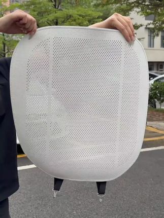 薄款四季坐垫 数码打孔设计,清新透气,不影响通风加热,质感高级#应季车品
