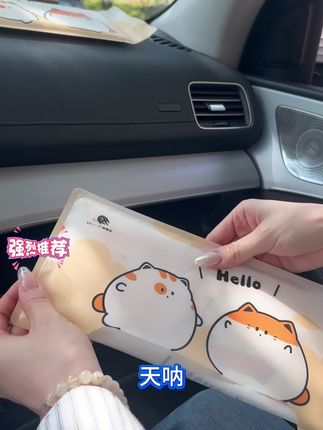 车里啥都可以不装,这个垃圾袋一定得装! 小小一卷大大容量,爱车整洁就靠它!#车载垃圾袋 #车立袋 #车载好物