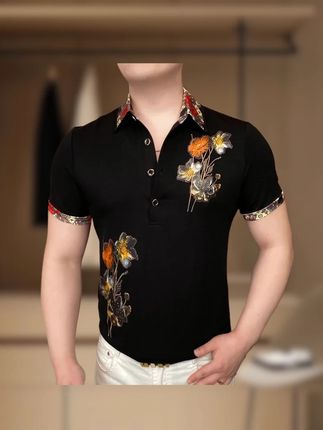 #男士短袖 #休闲衬衫 #男士POLO衫 #修身短袖 #翻领短袖
