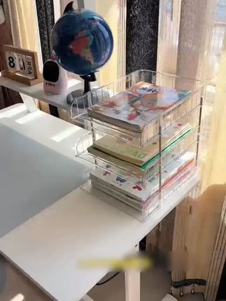 学生专用”“桌面整理神器”办公室收纳”“桌面文件柜   文件架”