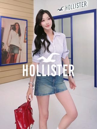 小海鸥衬衫显瘦到尖叫,辣妹冲!'KI340-5442' #hollister #小海鸥 #衬衫 #辣妹 #穿搭分享