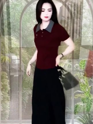 #品质女装 #时尚两件套 #洋气减龄 #遮肉显瘦 #谁穿谁好看