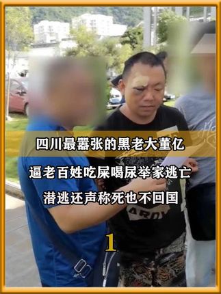 四川最嚣张黑老大董亿,称霸雅安十多年,逼老百姓倾家荡产举家逃亡(1)#大案纪实 #扫黑除恶