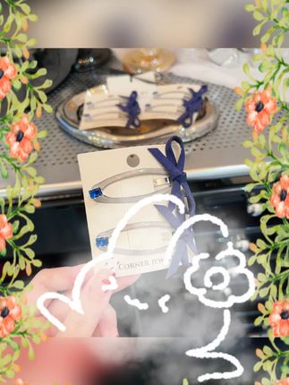 #韩系镂空蝴蝶结发夹 #设计感方糖掰掰夹 #日常刘海碎发夹 #简约侧边发夹 #韩系发夹 韩系简约镂空蝴蝶结发夹设计感方糖掰掰夹日常刘海碎发夹侧边发夹