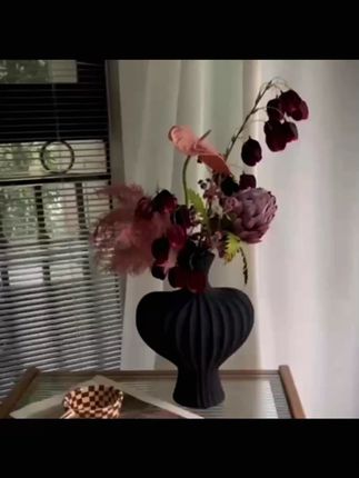 【柿吉】逐趣 设计师款手扎仿真花仿干花绢花假花夹层办公桌摆件#仿真花 #办公桌摆件 #手扎花束 #家居装饰 #柿吉好物