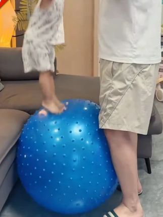#平衡球 巨厚款儿童大龙球感统训练器材专业防爆宝宝幼儿孩子按摩平衡球#大龙球 #按摩平衡球 #孩子按摩平衡球 #宝宝平衡球