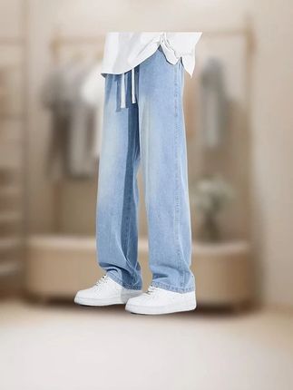 #冰丝牛仔男裤 #男士裤子 #休闲裤 #直筒裤 #男士休闲裤
