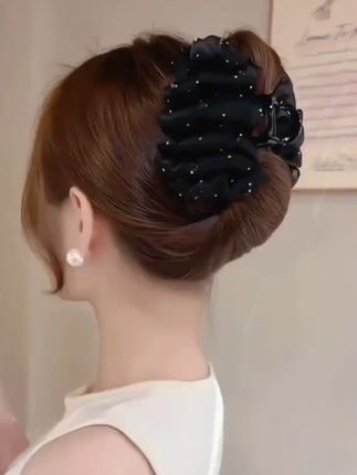 #头饰发饰 #简单好看发型 #美出高级感 #抓夹 #鲨鱼夹