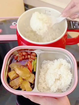 不锈钢保温饭盒水果便当盒食物级上班族学生便携装水果便当快餐盒 #不锈钢保温饭盒 #水果便当盒 #便携装水果便当快餐盒