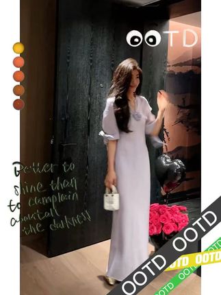 【N・COU】25 夏新款【婷婷玉立】连衣裙,让天丝与立体花共谱优雅!V 领处重工立体花如牡丹凝露绽放,层叠花瓣间透出细腻肌肤,收腰剪裁勾勒柔婉曲线,天丝垂坠感让裙摆似弱柳扶风。冰感面料沁凉透气,雾蓝配色自带清冷滤镜,穿去约会或下午茶,立体花随步履轻颤,把高级感穿成会呼吸的夏日诗篇~#连衣裙穿搭 #显瘦穿搭 #洋气减龄 #时尚穿搭 #品质女装