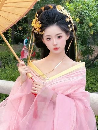 爱上虞姬妆造 只有一次和无数次#汉服 #汉服妆造 #战国袍 #国风古韵 #古风