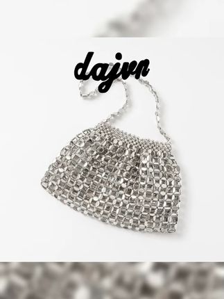 DAJUN大俊仿金感网面手工编织包,腋下包新风尚,轻盈便携,时尚之选! #高级感包包 #手拎包 #强烈推荐 #小众设计感 #DAJUN大俊包