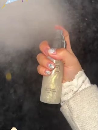 【抢!2大瓶】韩伦美羽星闪流沙定妆喷雾 一喷成膜 持久定妆#定妆喷雾 #美妆好物 #持久定妆 #韩伦美羽 #星闪流沙