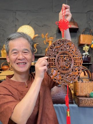 传统纹样与现代家居融合,让祝福悄然融入生活场景。 #达人带货 #带货视频 #好物分享 #在抖音入手的好东西