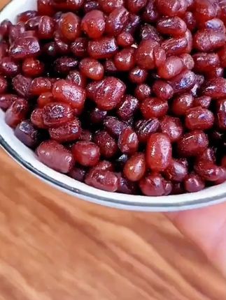 500g红小豆蜜蜜豆开袋即食熟红豆糖纳豆独立沙冰甜品烘焙原料辅料#蜜豆 #红豆 #小蜜豆 #小红豆 #熟红豆