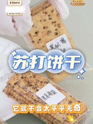 红谷林黑麦海盐苏打饼干 #零食推荐 #追剧小零食 #吃货必备 #苏打饼干 #强烈推荐