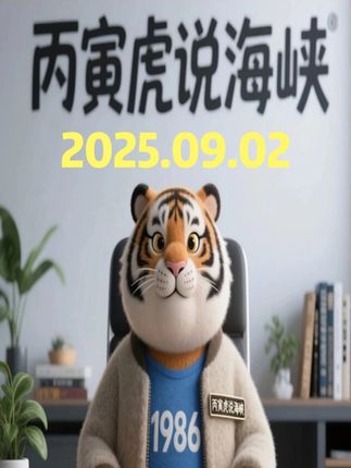丙寅虎说海峡口播2025.09.02(停播几天,被抬走了) #台湾 #丙寅虎说海峡