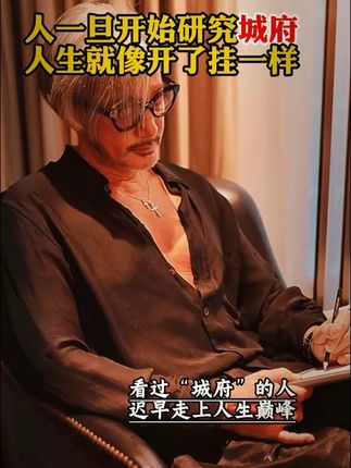 天机可漏,世事能明。字里行间,句透人生。人一旦读过《城府》,你的人生就像开了上帝视角!#处世智慧#智慧谋略#成长#策略#认知