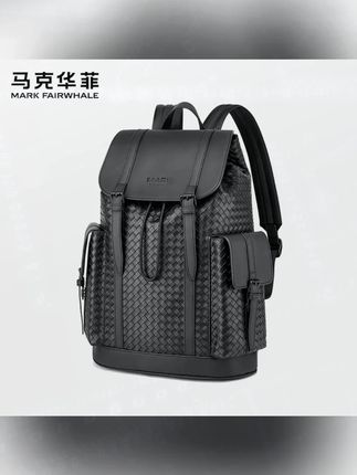 马克华菲官方正品经典印花潮流百搭双肩包旅行包男款休闲商务时尚#马克华菲双肩包 #潮流双肩包 #百搭旅行包 #男士商务包 #休闲双肩包