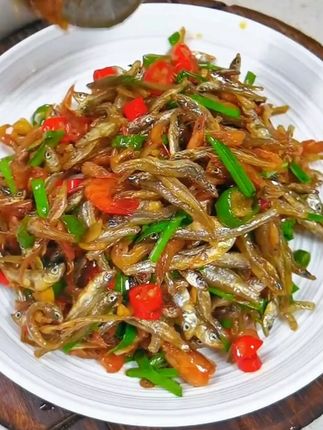 小鱼小虾 老话说,吃半斤肉不如吃三两虾#淡干小鱼小虾#湘菜馆的招牌菜小鱼小虾#家常菜做法#
