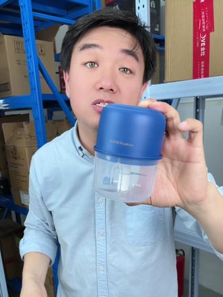 荣事达蒜泥神器料理机电动搅蒜器蒜蓉拉蒜家用捣蒜器搅碎机打蒜器 #打蒜器#电动打蒜器#拉蒜器#料理机#迷你料理机