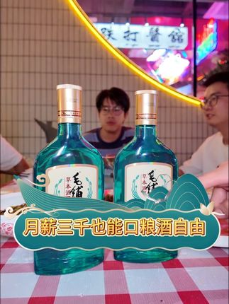 月薪三千也能实现口粮酒自由 #酒文化#好喝不贵#夜市里的烟火气