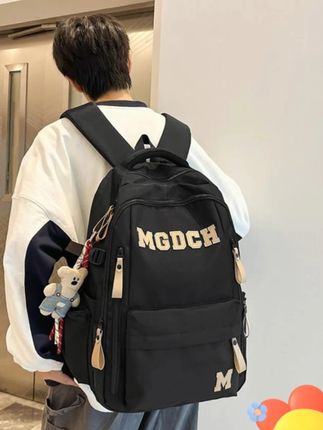 #书包 #初中女生书包 #儿童书包 轻便大容量减负护脊书包推荐高中生大#学生书包 #双肩背包 男