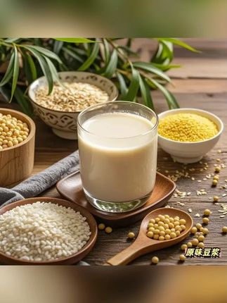 #豆浆 #五谷杂粮 #自制饮品 #豆浆原料包 #豆浆食材包 五谷杂粮豆浆原料包早餐熟豆子商用家庭现磨破壁机食材包打工人