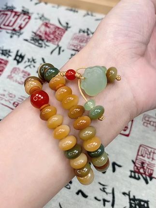 菩提手串别乱买!这串定风波双圈我盘了3个月…✨ 越戴越亮,连闺蜜都问是不是‘自带贵气滤镜’!#手串手链 #菩提手串 #菩提 #文玩手串
