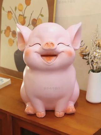 大号可爱猪存钱罐只进不出超大容量大人储钱罐新款可存可取 只能存不能取呀,存之前可要考虑清楚! #存钱罐 #只进不出存钱罐 #存钱计划 #好物推荐 #好物种草